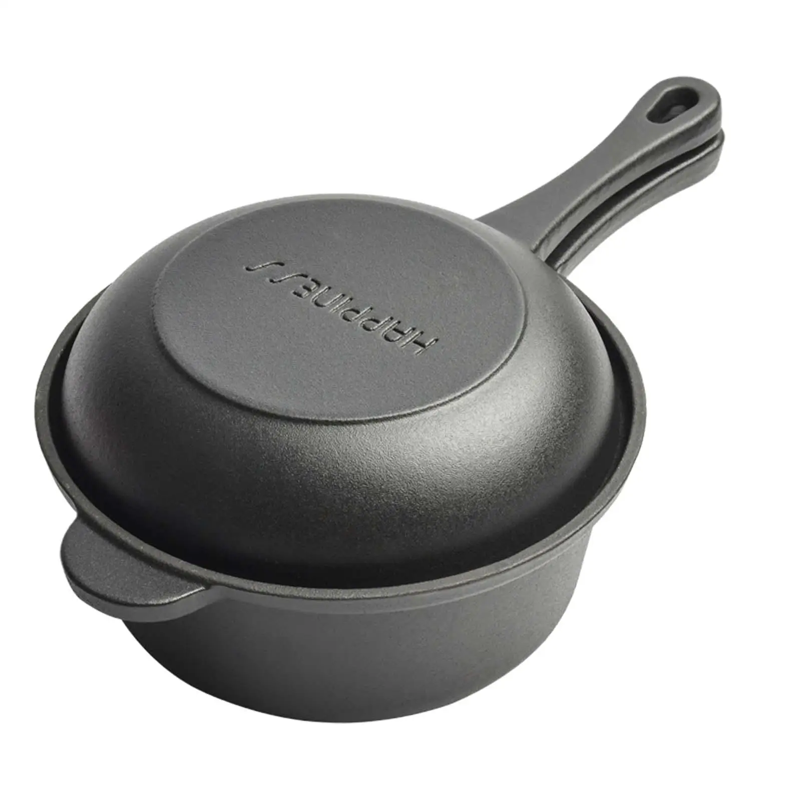 Cast Iron Pan Cooker Pot with Skillet Lid BBQ Steak Pot Stewpot for Home Kitchen Cast Iron Pan Cooker Pot with Skillet Lid BBQ Steak Pot Stewpot for Home Kitchen