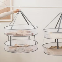 Mesh Folding Clothes Drying Rack Collapsible Portable Clothes Laundry Hanging Dryer for for Sweater Socks Towels Underwear 1