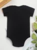 Baby Girls Boys Casual "Come One Daddy You Can Do This" Letter Print Newborn Cute Short Sleeve Onesie Clothes 2