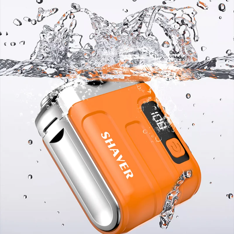 Xiaomi R-18 Electric Smart Shaver Home Digital Display Mini Dual Blade Travel Shaver Rechargeable Powerful Shaver Men's Gifts 4