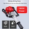 52CC Two Stroke Petrol Engine Hand-held Electric Piling Machine Vibration Absorbing Springs With 100 MM Sleeved For Farm Highway 5