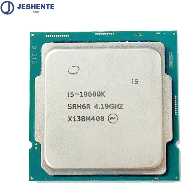 

i510600K NEW CPU Original 1year warranty for Intel Core i5-10600K I5 10600K 4.1 GHz 6-Core 12-Thread CPU Processor 65W LGA1200