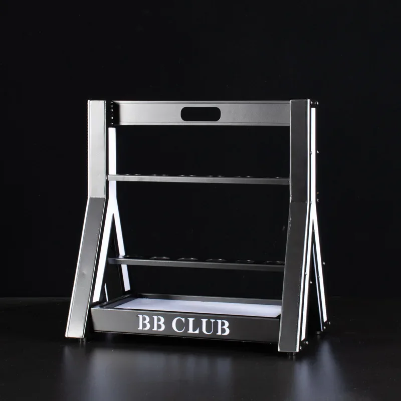 Rechargeable Led Luminous Cocktail Bullet Cup Holder Neon Ktv Bar Wine Glass Hanging Props Wine Glass Holder