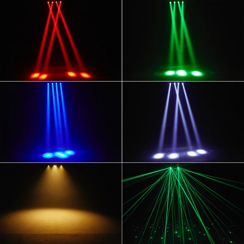 Remote Controller LED 80W RGBW Beam DJ Disco Stage Lighting Effect Party Wedding