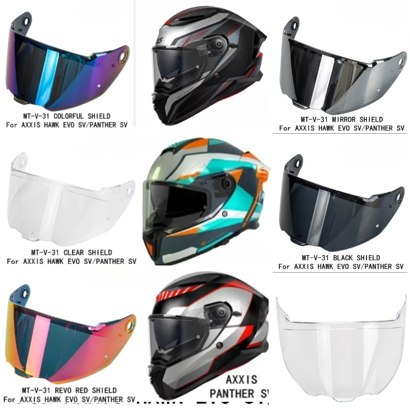 1PC For AXXIS Helmet Visor for MT-V-31 Motorcycle Helmets Visor