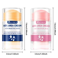 SUYARUN Crème pour les pieds à 60% d'urée - Hydratante et exfoliante, réparation des talons fendillés, hydratation profonde pour les pieds secs, protection longue durée 4