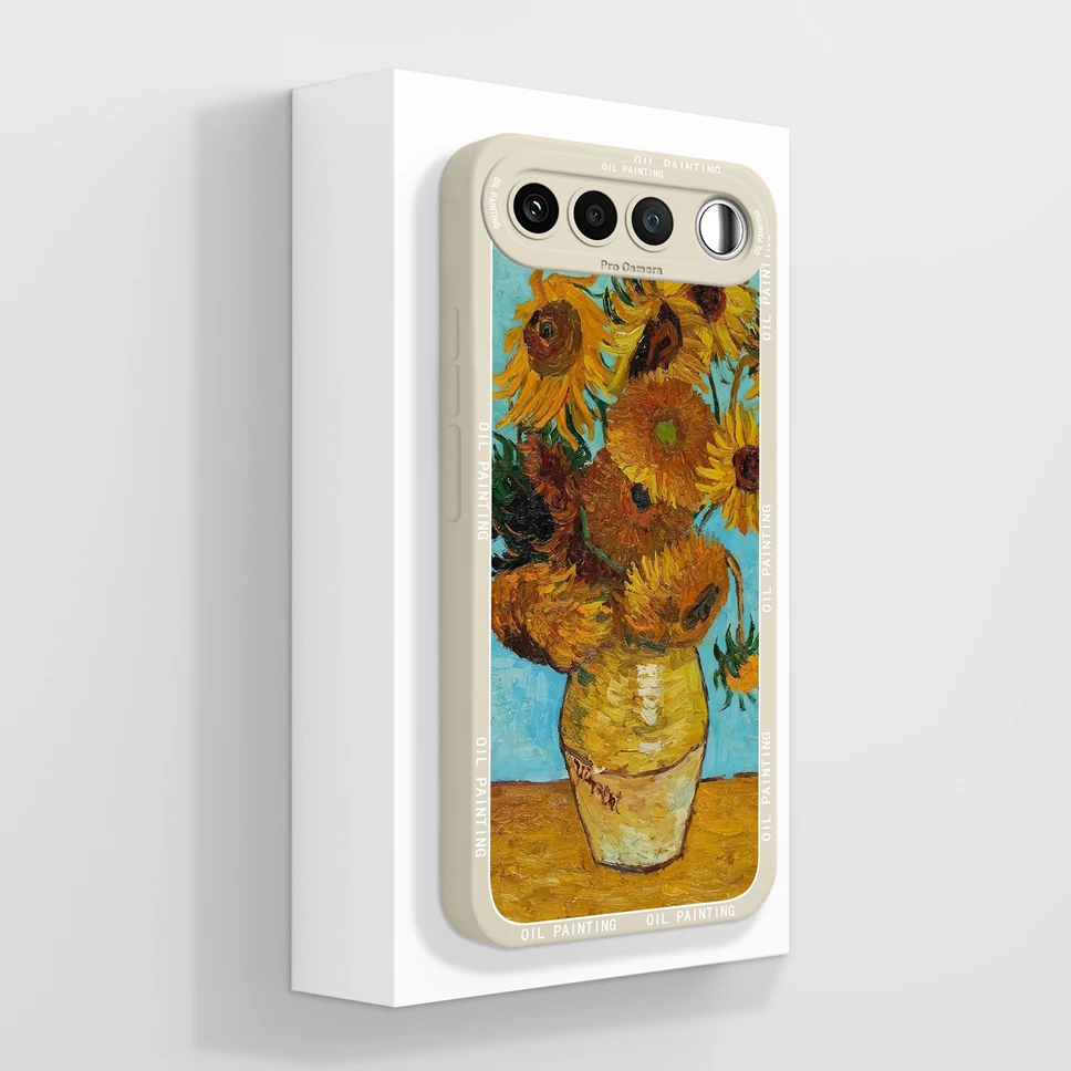 Aesthetic Floral Liquid Silicone Camera Protective Case - Soft & Smooth Cover