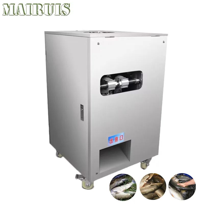 

Electric Fish Scale Processing Machine Open Fish Belly Back Remove Scales Fish Gutting Machine Commercial Fish Killing Machine