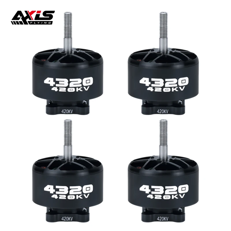 Axisflying 4320 Brushless Motor 420KV 6-8S for 13inch FPV Long Range Drone DIY Part