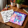 CREEPY KAWAII Coloring Book Thick Paper for Adult Teenagers for Emotional Relief, For Relaxation Educational Doodles Books ﻿ 4