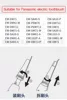 Panasonic Electric Toothbrush Heads WEW0972 Suitable For DM71/DM81/DM712/DML1/DM31/DM711/PDM7B DuPont Replacement Brush Heads 6