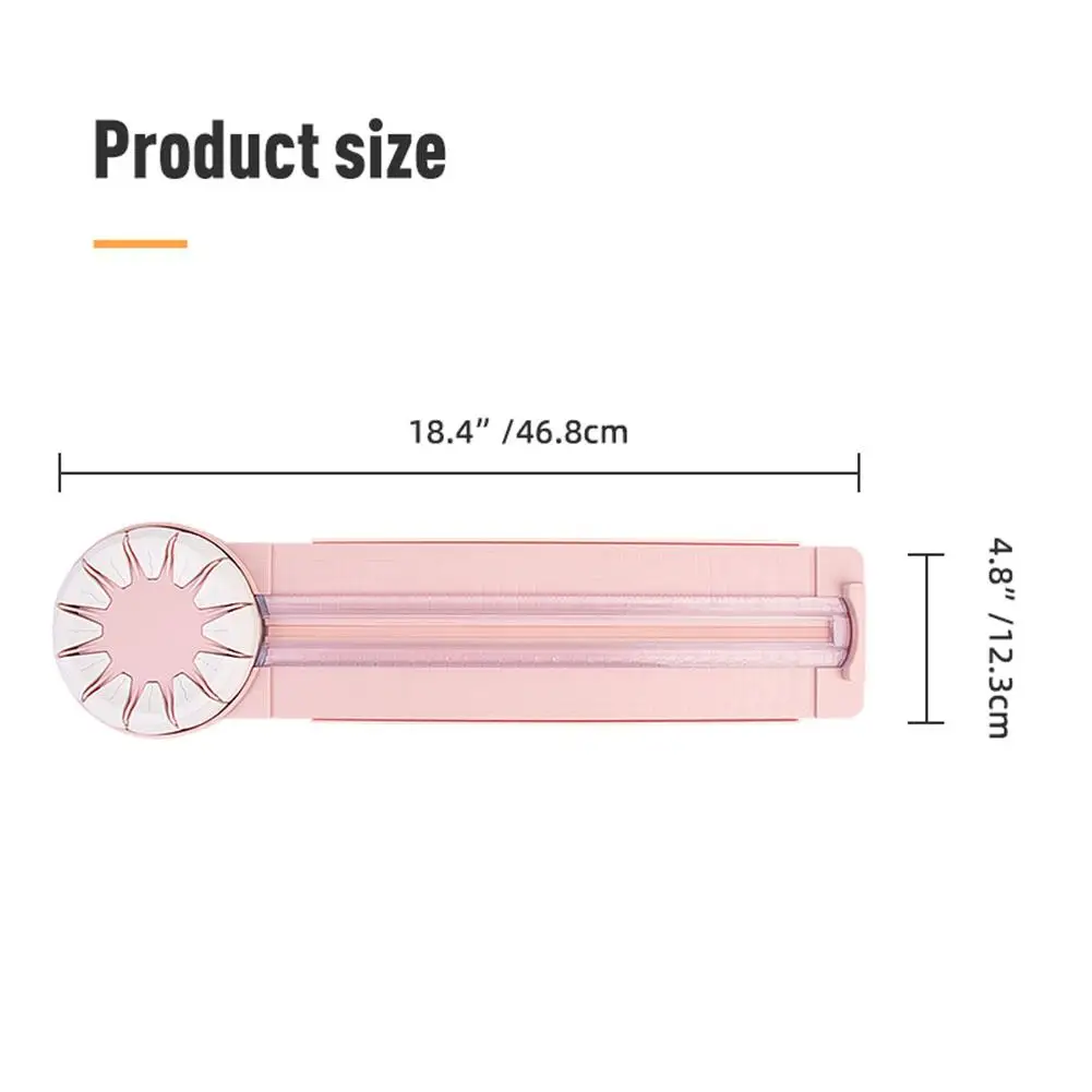 12 In 1 Portable Paper Cutter Multi-Functional Cutting Tool With 12 Cutting Heads 360&deg; Rotating Head For Cardstock paper cutter