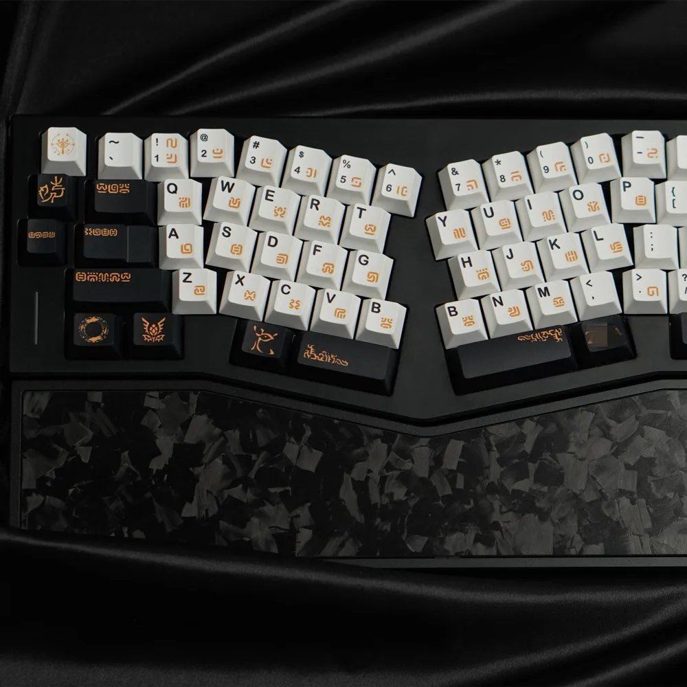 Dye Fitish-pbt Keycap Sets Sublimação Keycaps Cereja Perfil Lado 142 Chaves 60 80 100 Teclado Mecânico - Imagem 4