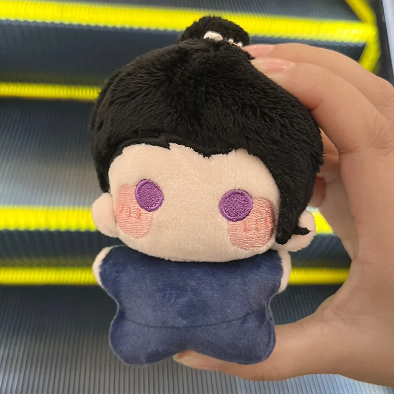 Plush Doll 12cm Jujutsu Kaisen Plush Doll Keychain Accessory Anime Geto Suguru Satoru Gojos Mini Plushie Toy Soft Cosplay Starfish Body Toy