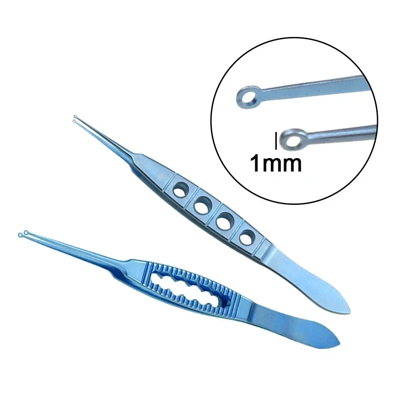 Ophthalmic Microsurgical Scissors Veterinary Surgical Instruments Orthopedic Instruments Ophthalmic Tweezers Fechtner Conjunctiva Forceps Titanium Alloy Surgical Eye Intrument
