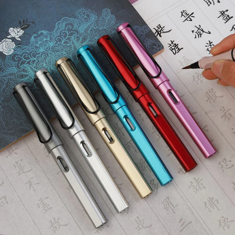 

Creative Fountain Pen-type Brush Pen Art Calligraphy Practice Pen Transparent Soft Marker Pens Stationery