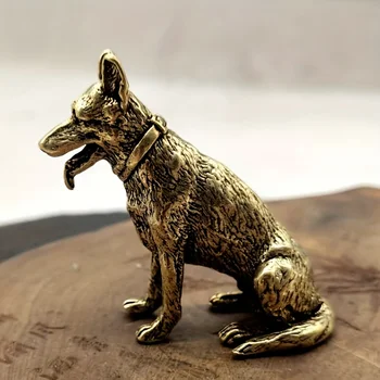 1/3pc Lucky  Dog Ornament - Attracts Wealth, Fortune, and Good Luck - Unique Aesthetic Desktop Decor, Tea Pet,  Classic Table To 1