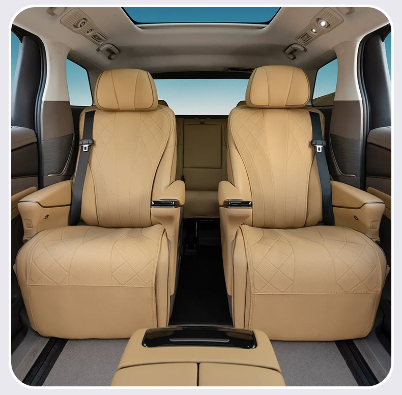 For BYD DENZA D9 2025 2024 Nappa leather seat cover seat cushion Breathable comf