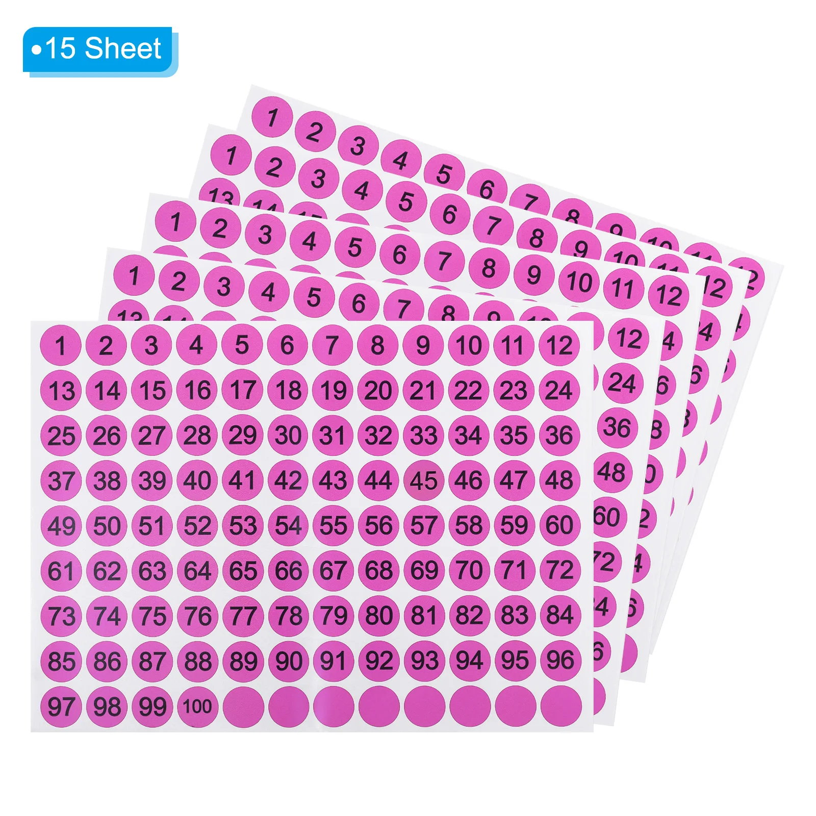 Ronde Stickers Etiketten oranje 50 mm op Rol kopen? Morgen in huis! ✓ €5,95