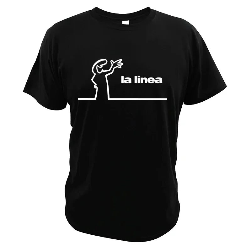 

Great Space Coaster T-Shirts La Linea TV Series Print Streetwear Men Women Fashion Pure Cotton T Shirt Funny Tees Tops Clothing