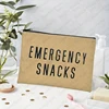 Versatile  Funny Letter Print Zipper Pouch Zipper Versatile Storage Bag Portable Makeup Bag Funny Slogan Gift for Best Friends 5