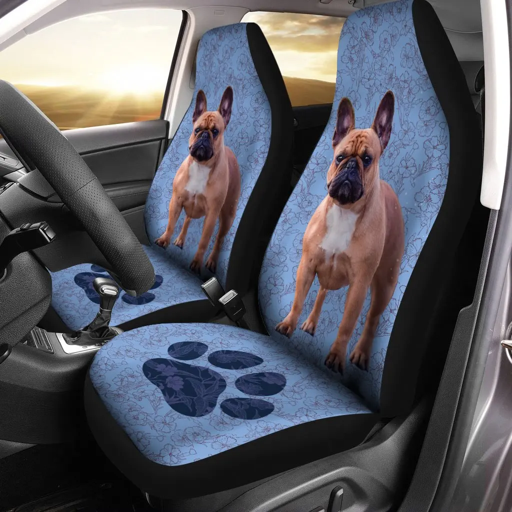 Lustige Bulldog Auto Sitzbezüge Set von 2 ,Pack von 2 Universal Front Sitz  Schutzhülle Für Hund Liebhaber - AliExpress