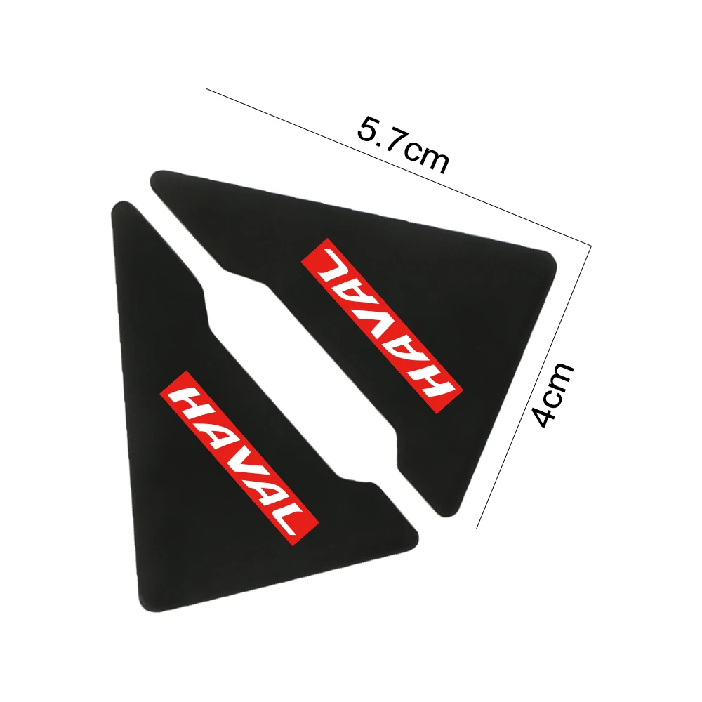 실리콘 자동 충돌 방지 문짝 코너 보호 커버, Haval Jolion Dargo H9 H2 H3 H5 H1 H7 M6 F7 용 자동차 액세서리