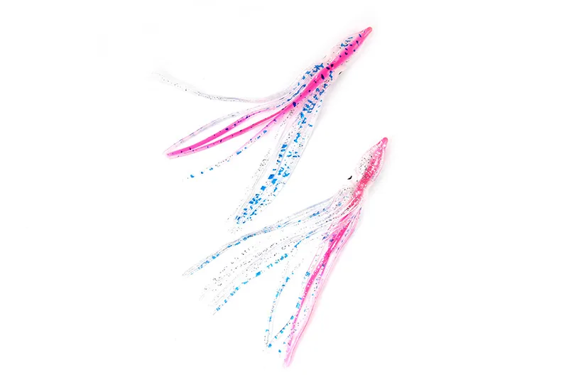 1 Stück / 5 Stück 12 cm 4 g Leuchtender, bunter Oktopus-Köder, mehrarmiger Tintenfisch-Weichköder, biomimetischer Köder, Angelköder – Detail 8