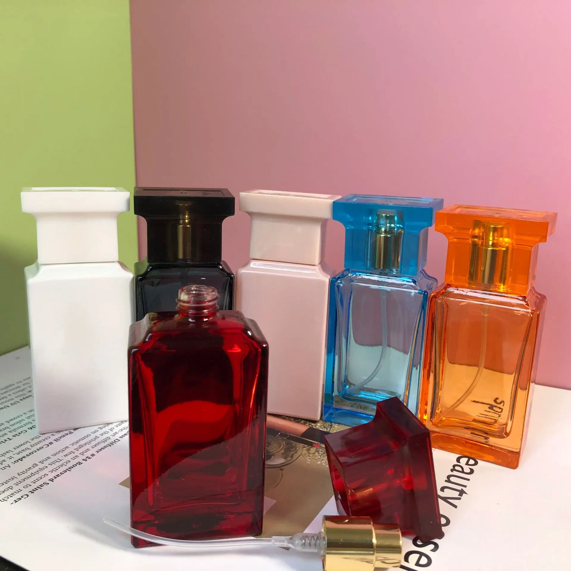 30ml Glass Perfume Bottles Spray Bottle Refillable Glass Thick