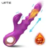 Powerful Heating Dildo Vibrators for Women Thrusting Clitoris Stimulator Vibrator Female Massager Vibrating Sex Toys for Adult 1
