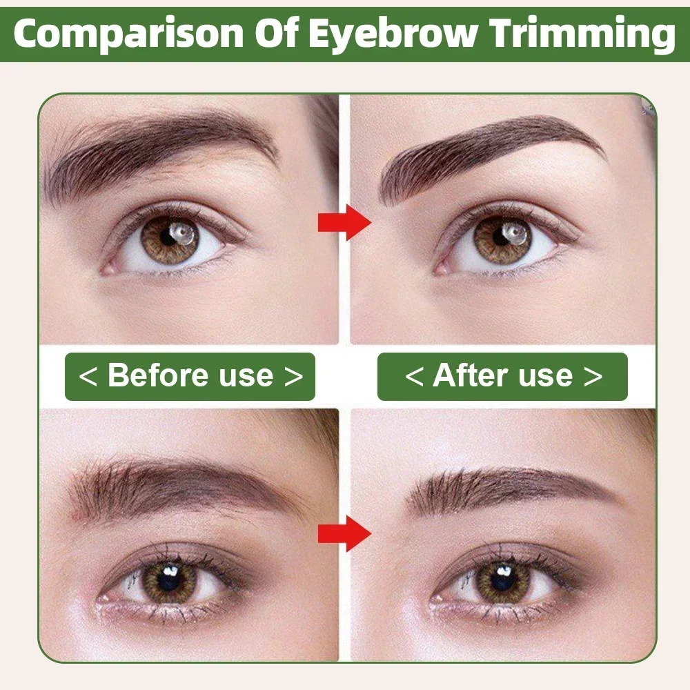 New USB Rechargeable Mini Eyebrow Trimmer Safe Portable Electric Trimmer Automatic Multi-functional Hair Removal Eyebrow