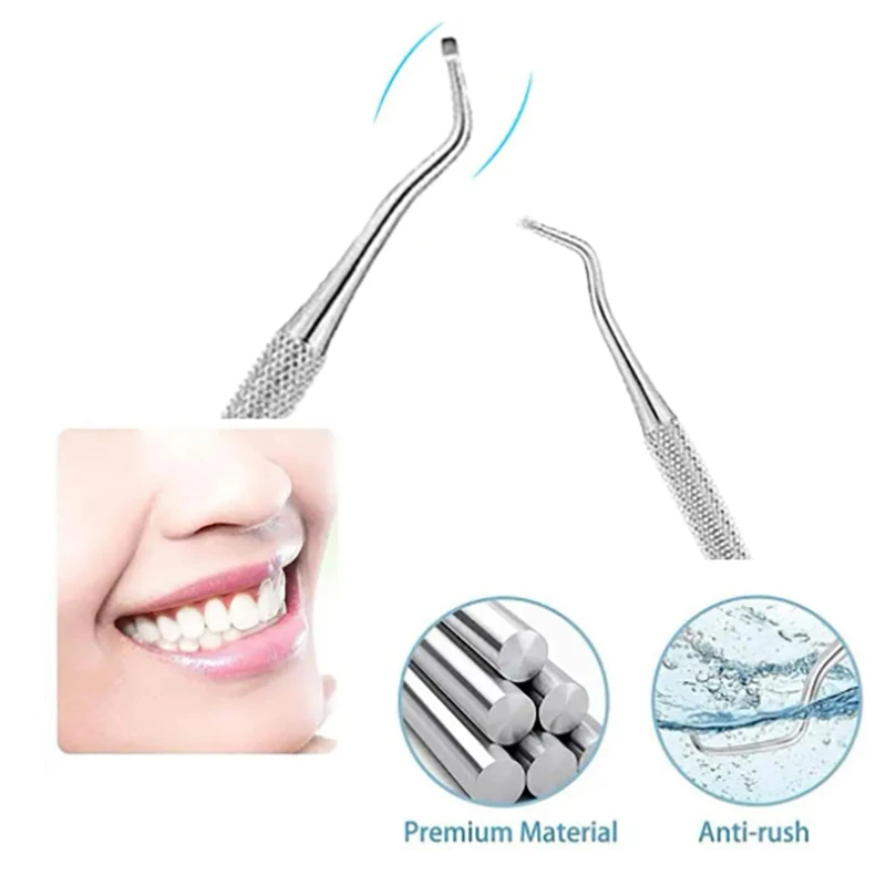 Tonsil Stone Remover 1Pc Stainless Steel Tonsil Stone Removal Ear Wax Remover Tool Mouth Cleaning Care Tools