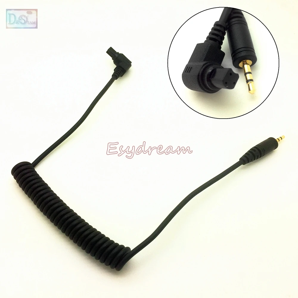2.5mm / 3.5mm Remote Shutter Release Cable Connecting Cord for Canon DSLR Camera As 3C C3 N3 Cable A as RS-80N3 cable camera remote shutter release camera control cable