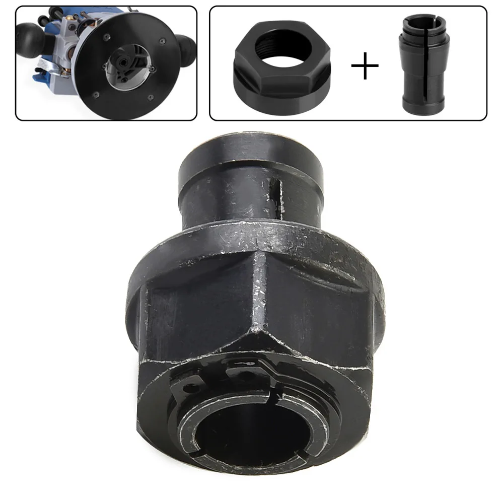 Milling Tool Collet Chuc Rotary Tool Carbon Steel Collet Electric Router Milling Cutter Workshop