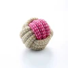 New Candy-colored Pet Rope Ball Dog Toy Teddy Bite Durable Cat Toy 5