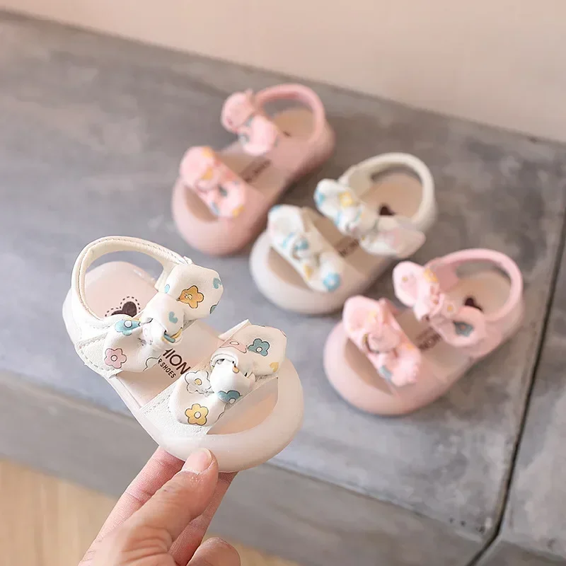 Toddler Shoes Baby Girls Non-Slip First Walkers Infant Boys Sandals 2