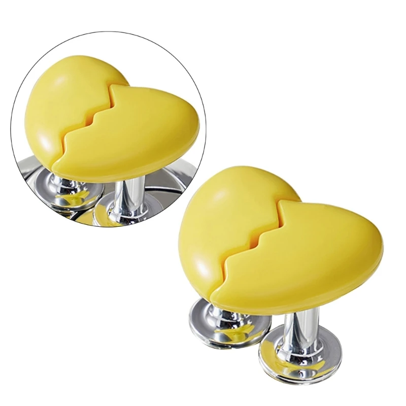 

Легкая прижимная лапка для унитаза с разбитым сердцем, инструмент для ванной комнаты, толкатель для унитаза в форме сердца