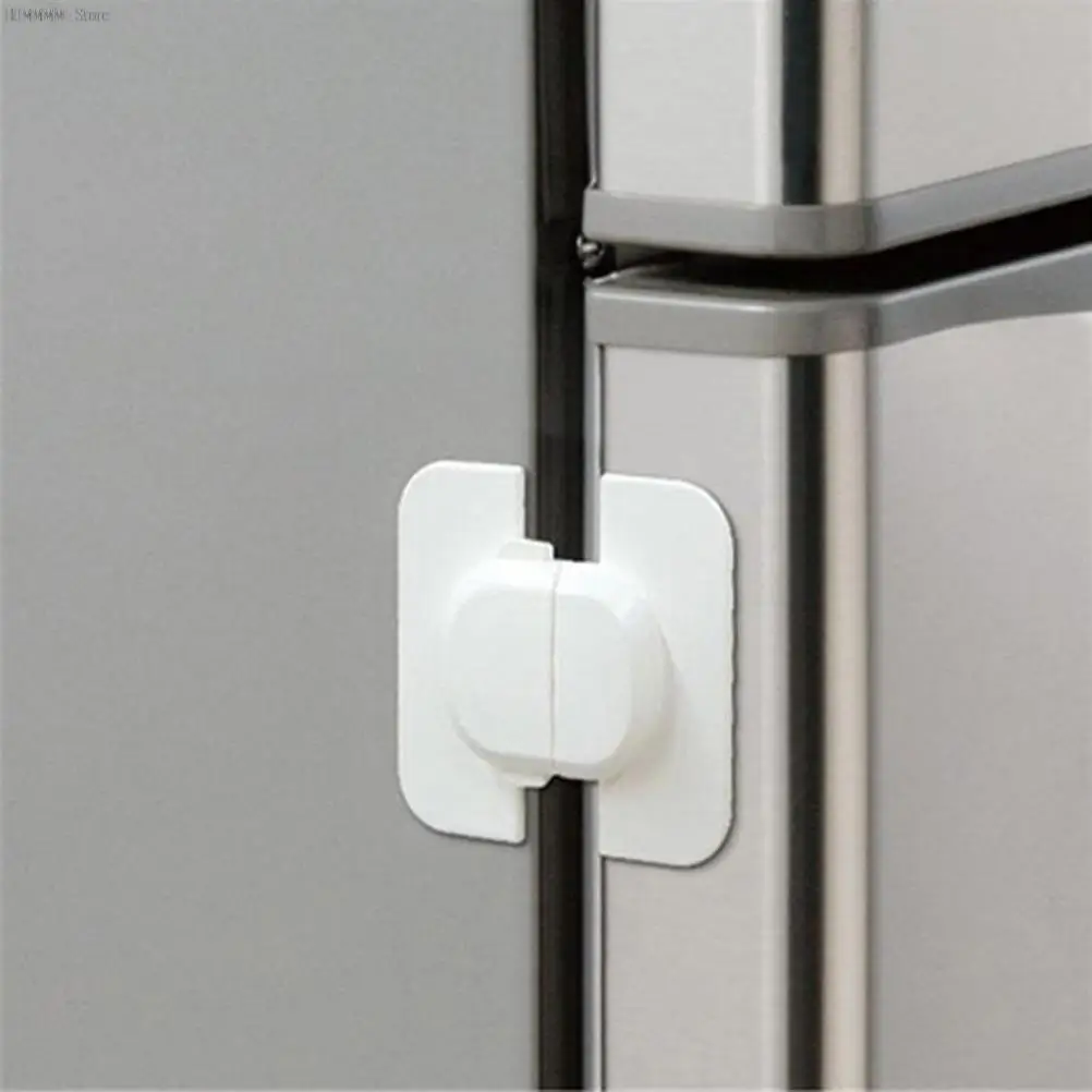

Child Safety Home Refrigerator Lock Baby Anti Open Fridge Freezer Door Locks Kids Protect Cabinet Buckle Toddler Multifunctional