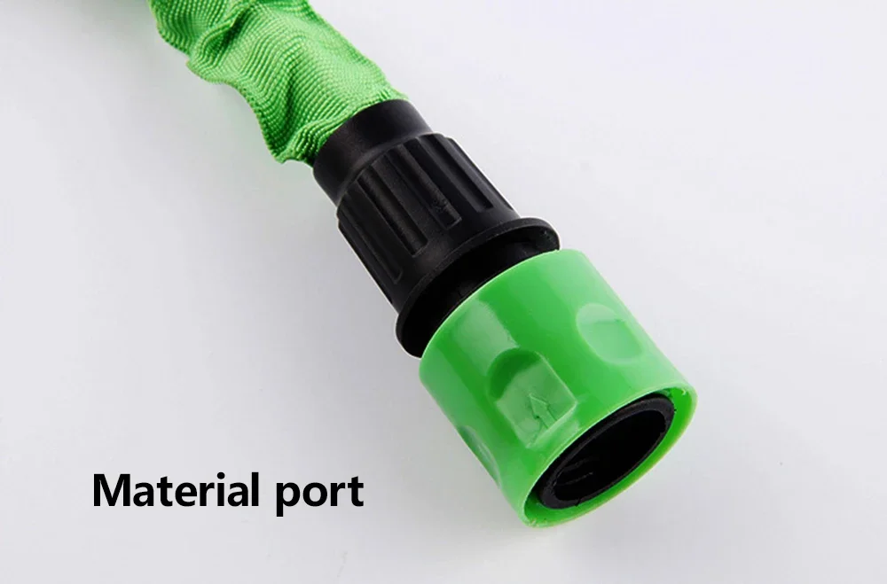 Expandable Garden Hose with 7 Patterns - Flexible Water Gun Sprayer for Car Wash