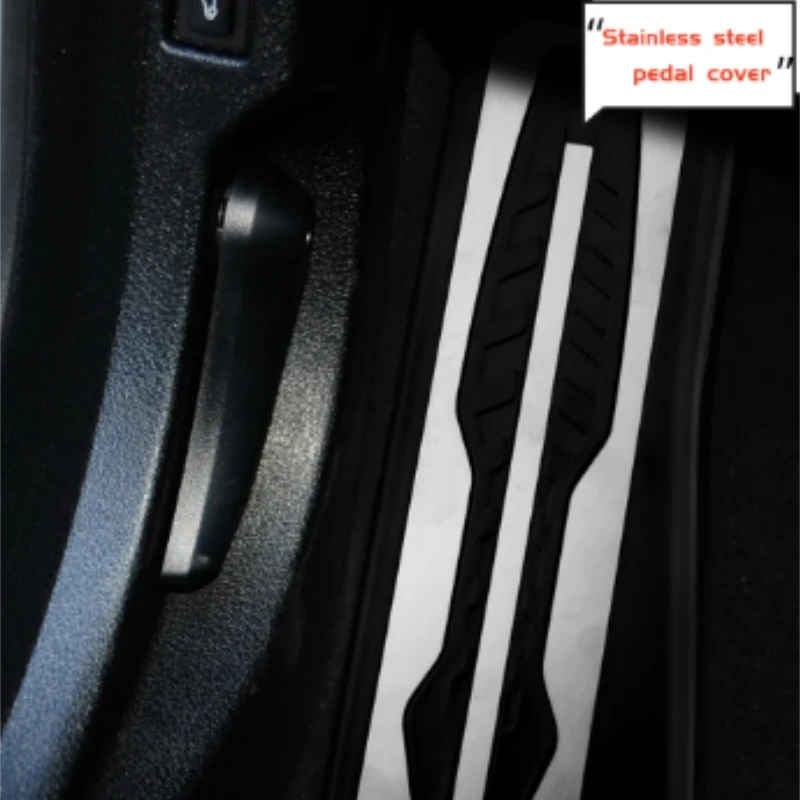 Car pedals for BMW 5 Series F10 F11 523i 528i 530i 535i 550i 2011-LHD gas brake foot rest pedal pad cover accessories