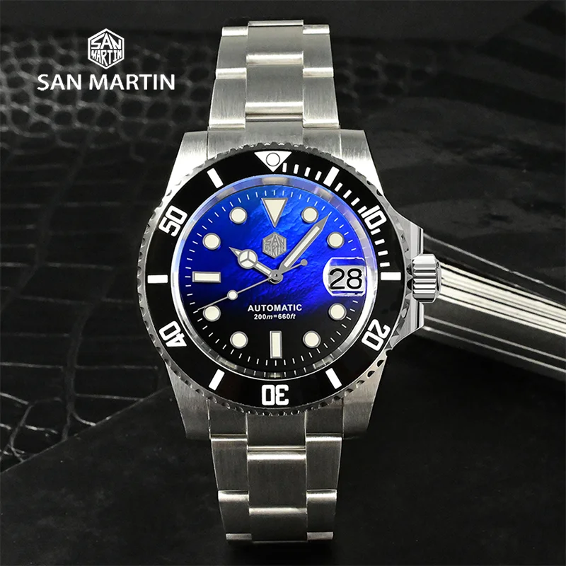 San Martin Luxury | San Martin Watch | Sport Watch | Steel Dive | Dive ...