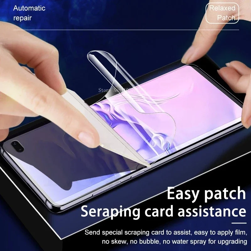 4 pezzi pellicole ceramiche morbide ad alta definizione per Samsung Galaxy S23 Plus S22 Ultra S21 S20 Fe S10 S9 S8 protezione schermo non VETRO - immagine 2