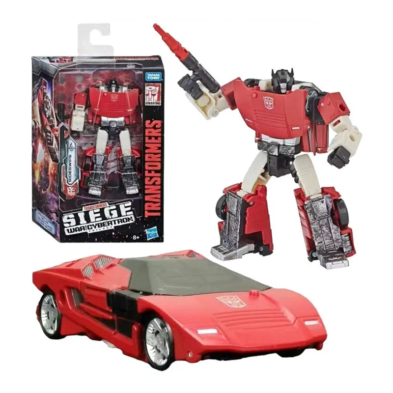 

Hasbro Transformers genuine original Siege Sideswipe Movie Animation Periphery Children's gifts Models Robot Model toys