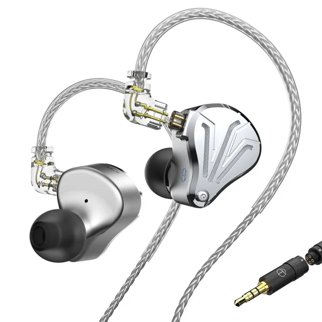 

TRN BAX Hybrid Metal BA+1DD+2EST IEM HIFI DJ Monitor Running Sport In Ear Earphone