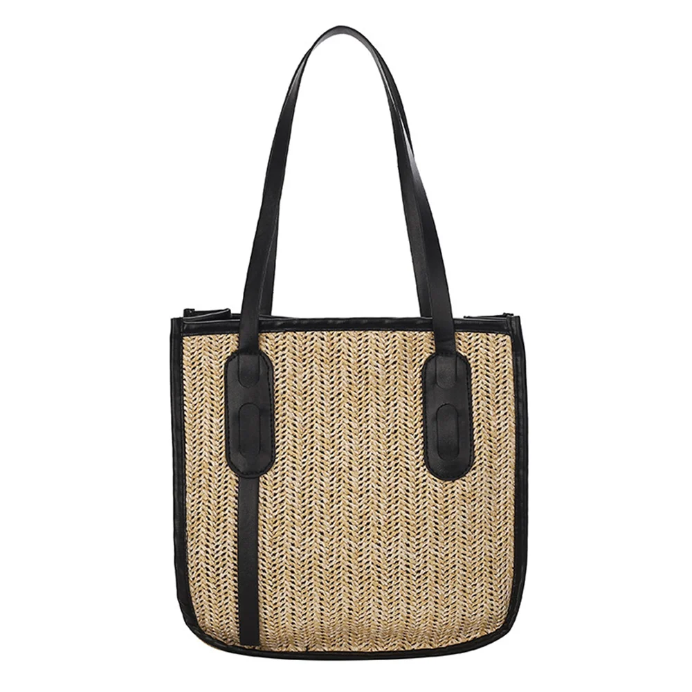 

Ladies Handbag Bag Trendy Fashion Straw Bag Shoulder Bag Messenger Bucket