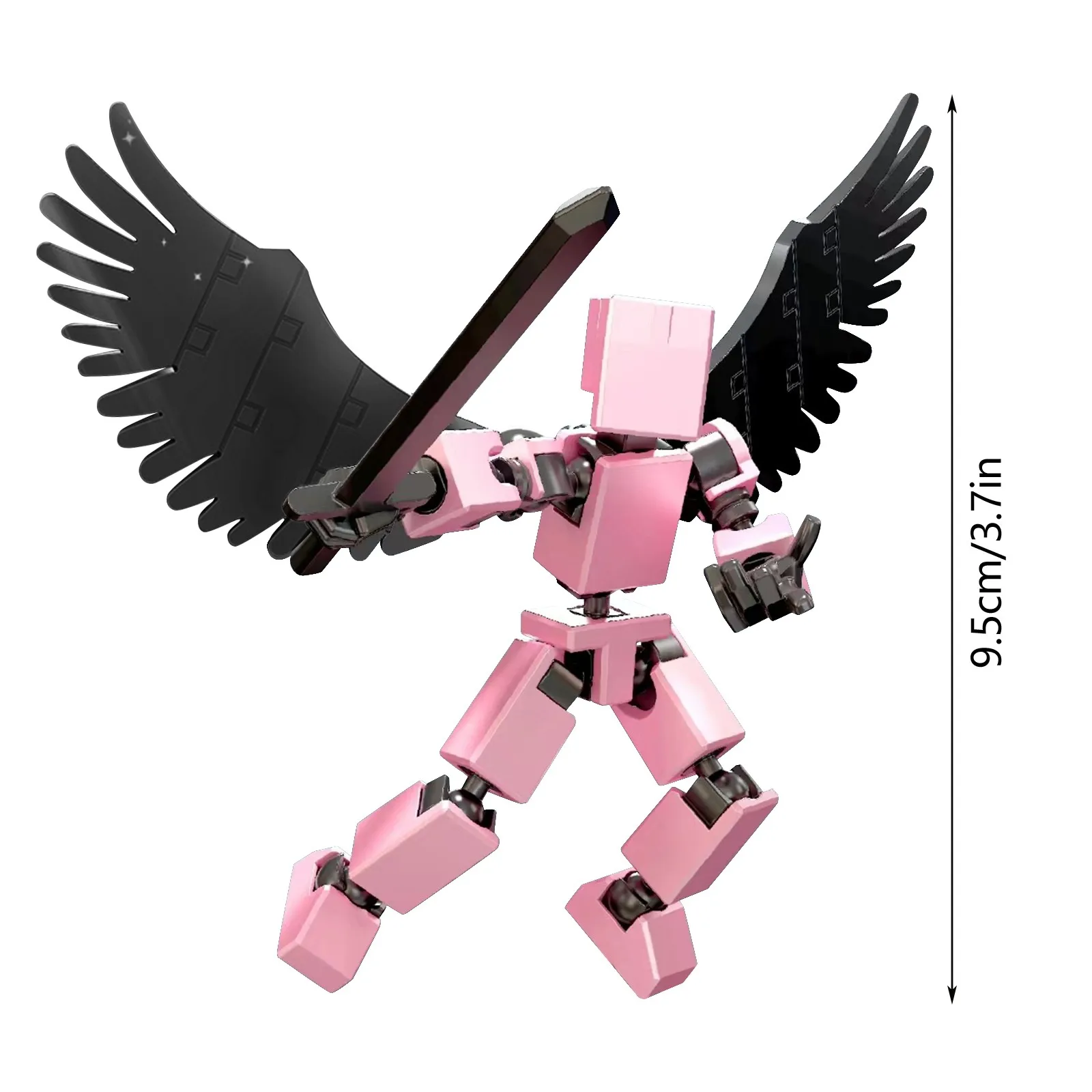 Titan 13 Action Figures T13 Figure 3D Printed Multi-Jointed Movable Lucky 13 Action Figure Nova 13 Action Figure Dummy Gifts