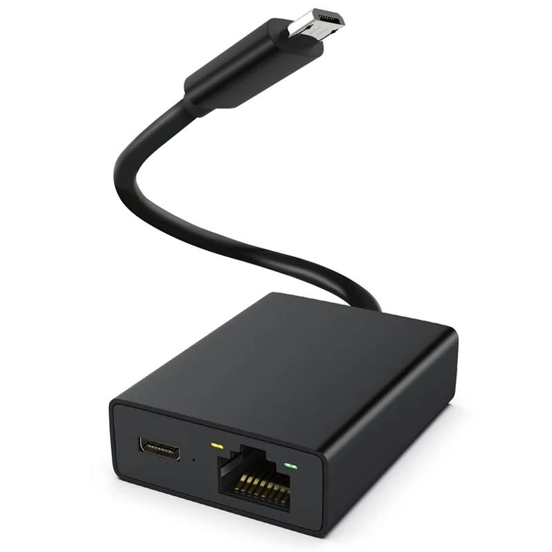 마이크로 USB 네트워크 카드 이더넷 어댑터, 마이크로 USB-100M 네트워크 카드, 4K 파이어 TV 스틱 이더넷 스위치 라우터용