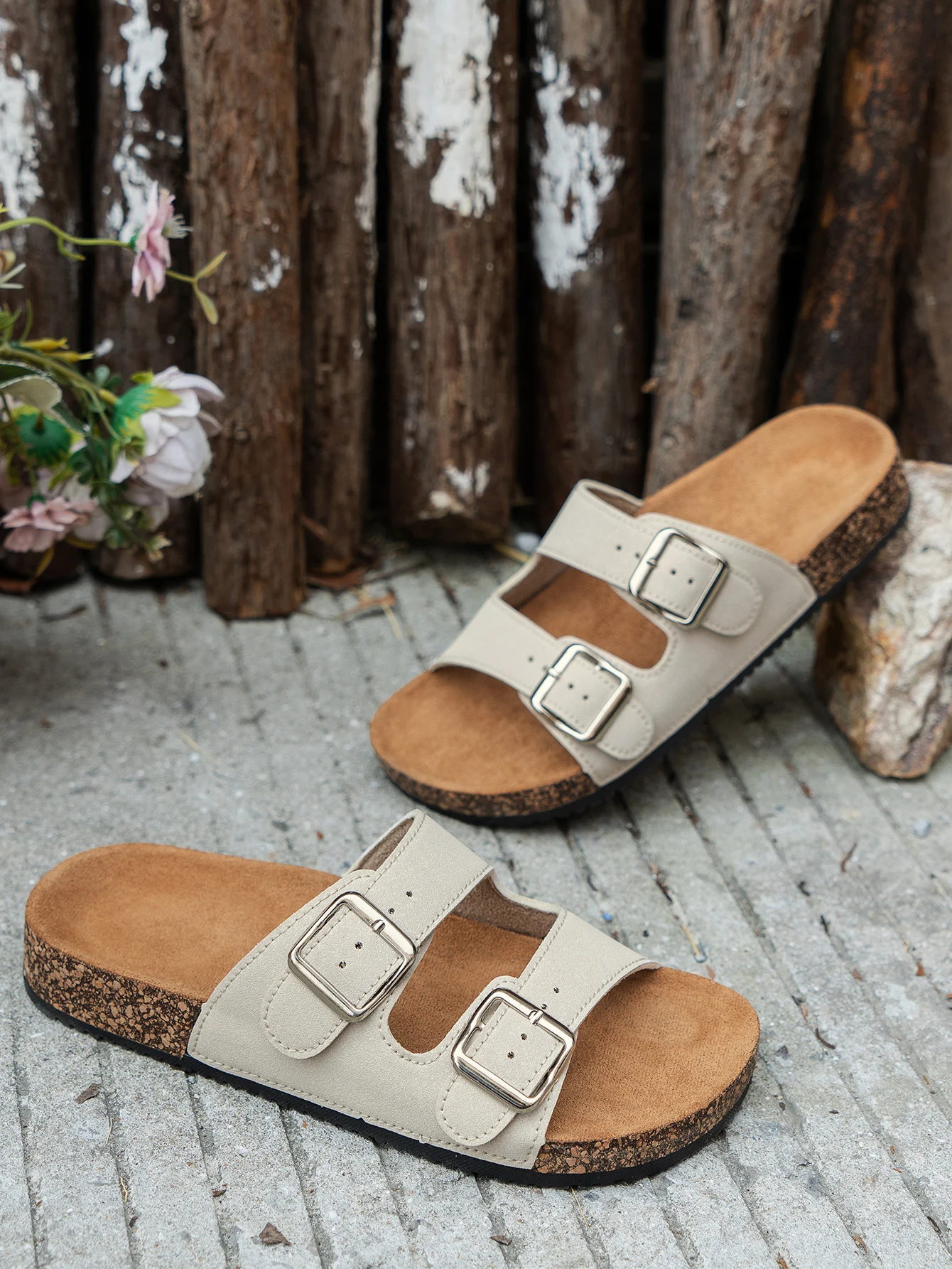 Women's Slippers Are Fashionable, Versatile, Casual and Comfortable, Thick-Soled Wear-Resistant Slippers for Home and Outings - 3