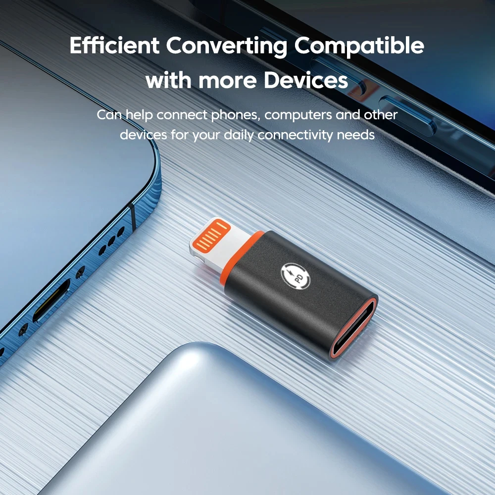 OTG Adapter 1PCS PD20W USB Type C To Lightning OTG Adapter for IOS Lightning Male to Type C Female Connector Converter for iPhone iPad otg adapter