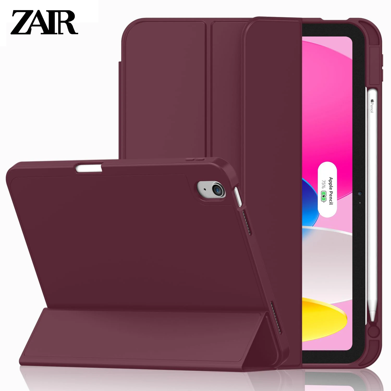 Magnetic Flip Smart Stand Cover Pencil Case
